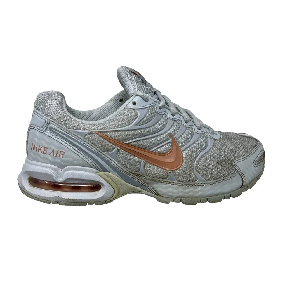 Nike Air Max Torch 4 Sneakers Womens 8 White Platinum Rose‎ 442:K.4.2